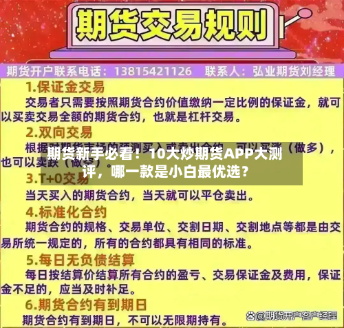 期货新手必看！10大炒期货APP大测评，哪一款是小白最优选？-第2张图片