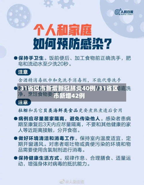 31省区市新增新冠肺炎40例/31省区市新增42例