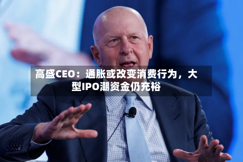 高盛CEO：通胀或改变消费行为，大型IPO潮资金仍充裕-第2张图片