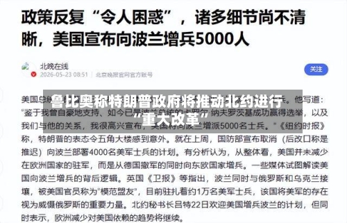 鲁比奥称特朗普政府将推动北约进行“重大改革”-第3张图片