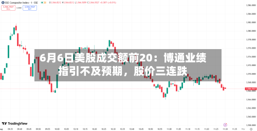 6月6日美股成交额前20：博通业绩指引不及预期	，股价三连跌-第3张图片