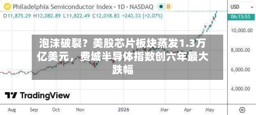 泡沫破裂？美股芯片板块蒸发1.3万亿美元，费城半导体指数创六年最大跌幅-第2张图片